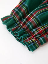 Christmas Green Plaid Dress