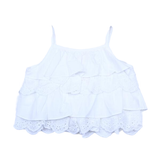 Eyelet Tiered Tank