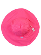 Kids Neon Magenta Sun Protective Hat