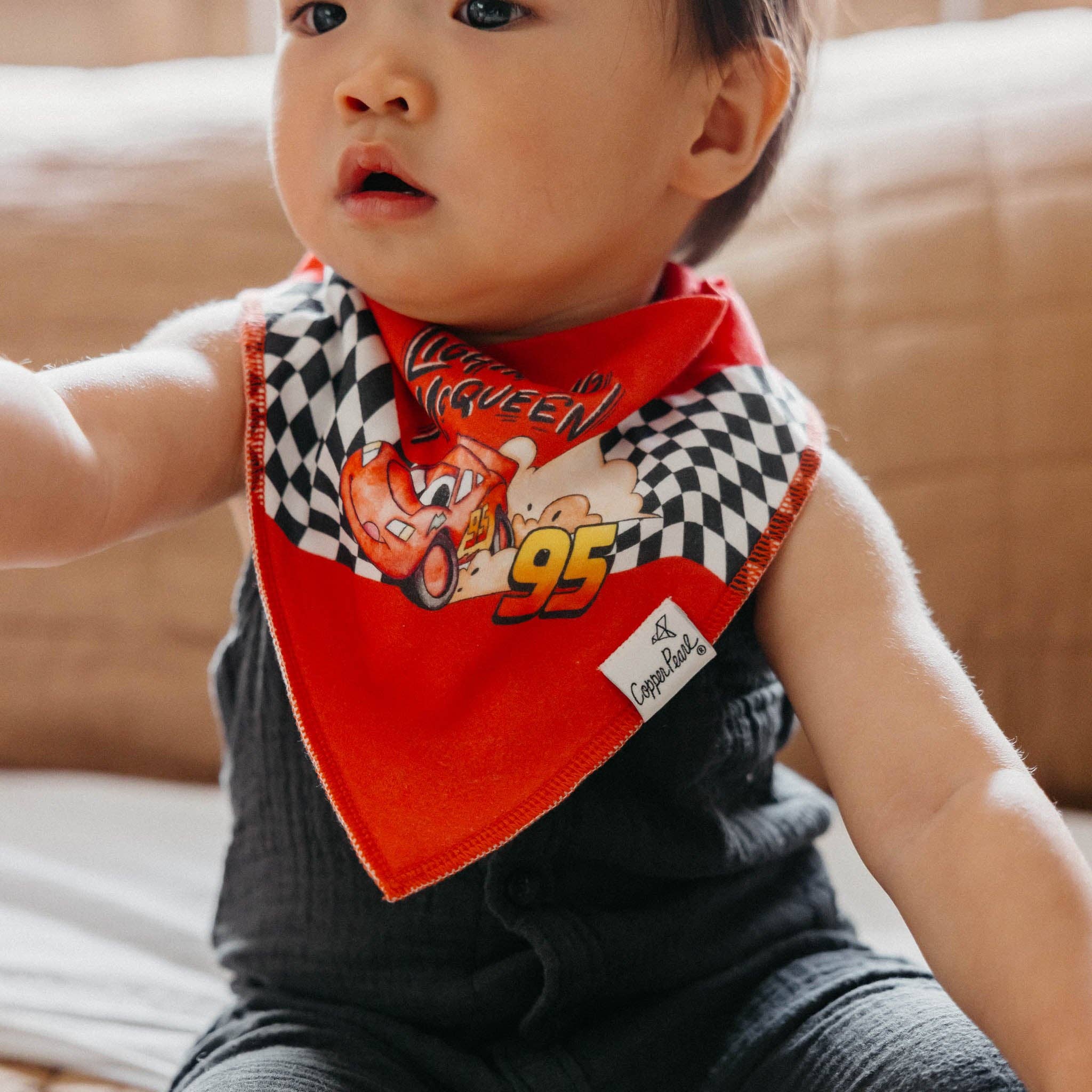 Copper Pearl Bandana Bibs - Disney Pixar Cars