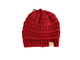 CC Beanie- Kids Fuzzy Lined Solid Beanie