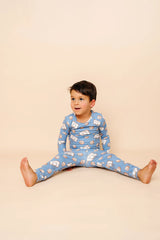 Dunk 2 Piece Long Sleeve Pajama Set - 4T