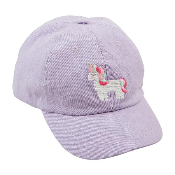 Toddler Unicorn embroidered hat