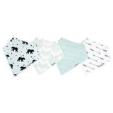 Archer Baby Bandana Bib Set (4-pack)