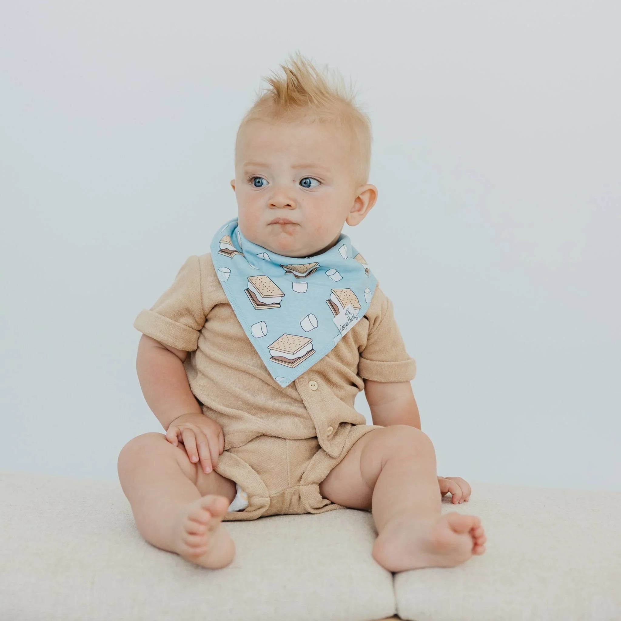 Copper Pearl Bridger Bandana Bib Set
