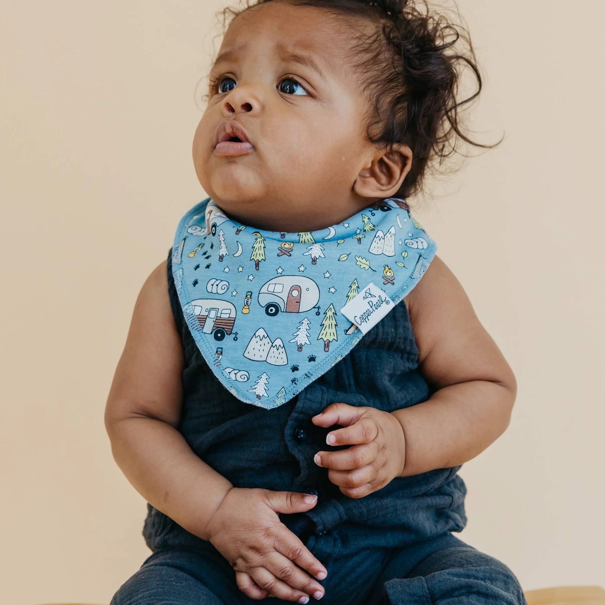 Copper Pearl Bridger Bandana Bib Set