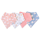 Goosie Bandana Bib Set (4-Pack)