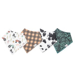 Jo Baby Bandana Bib Set (4-pack)