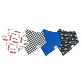 Copper Pearl Nash Baby Bandana Bib Set (4-pack)
