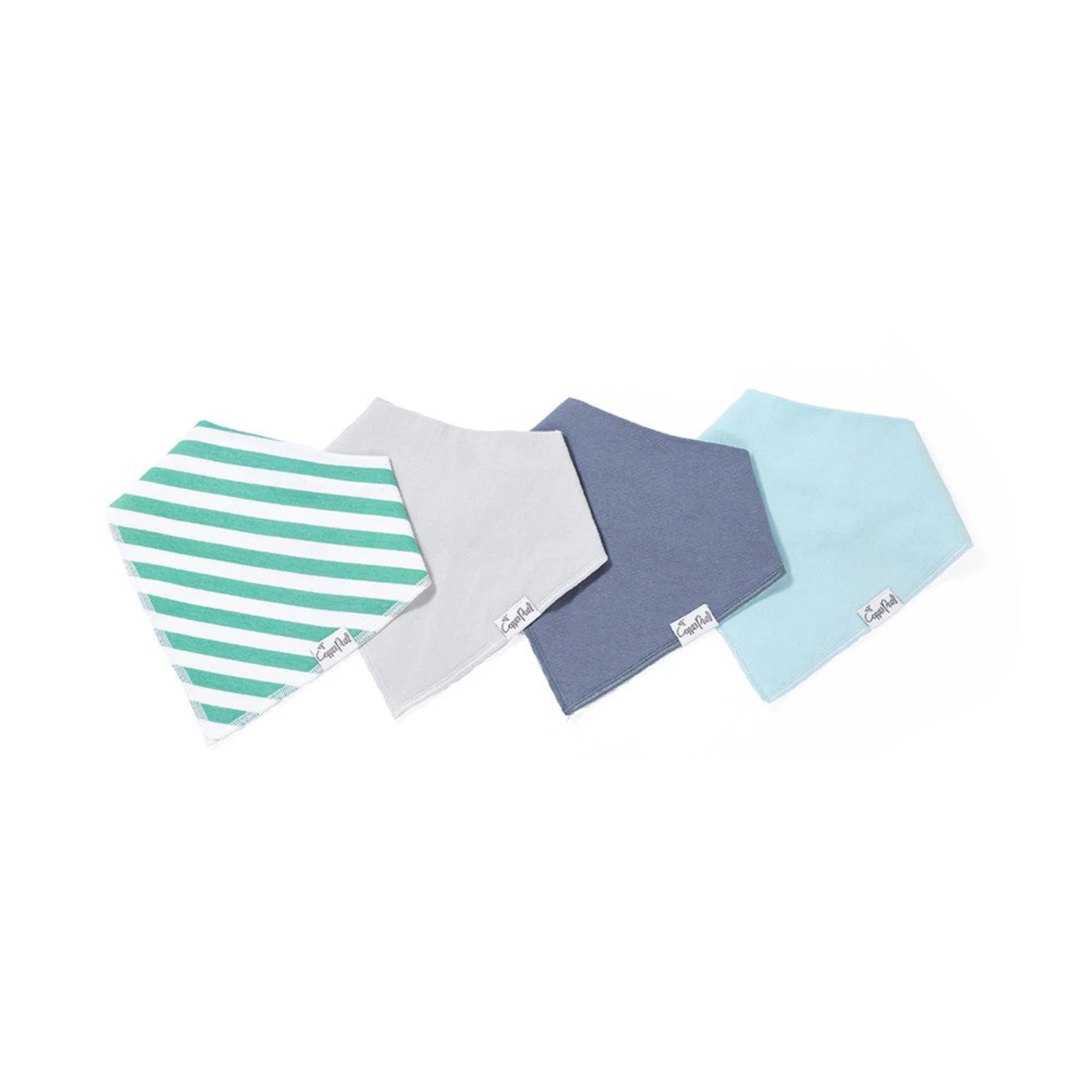 Oxford Baby Bandana Bib Set