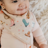 Copper Pearl | Cheyenne Bandana Bib Set (4-Pack)