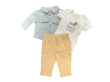 Rabbit + Bear Organics- Daddy’s Buddy 3Pc Set