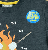 CR SPORTS | glow in the dark kids bonfire tee shirt