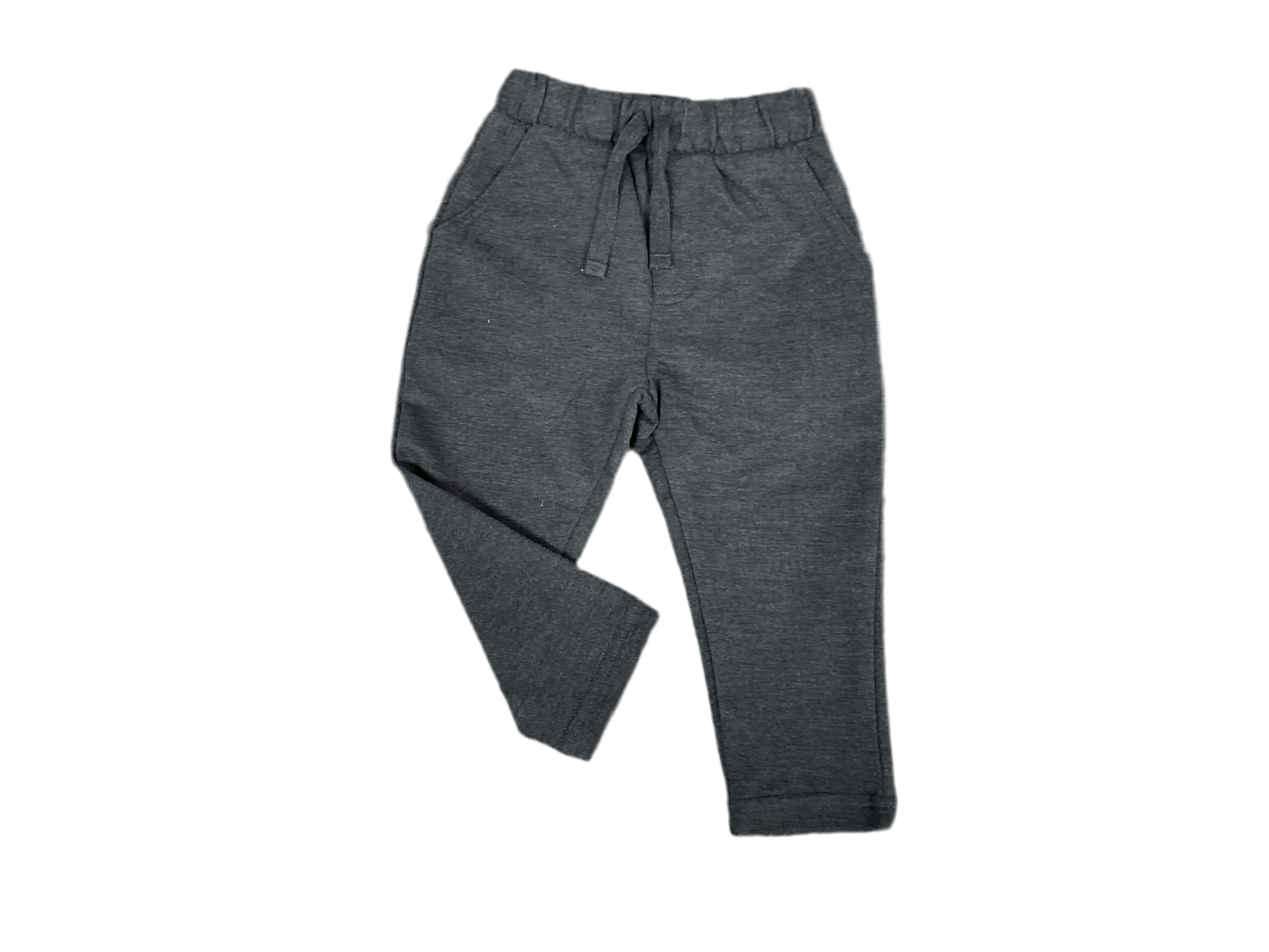 CR Sports- Heather Charcoal Terry Slim Pant