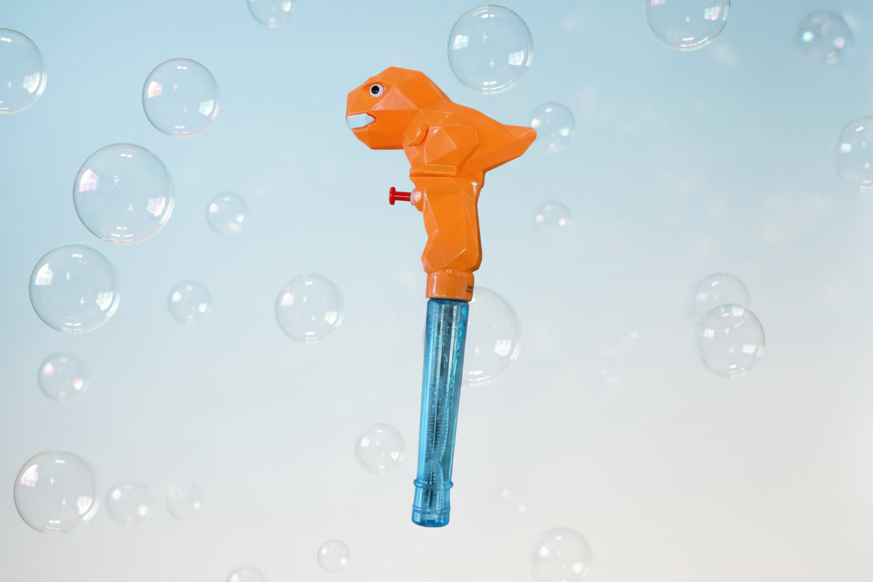 Light Up Dino Bubble Wand