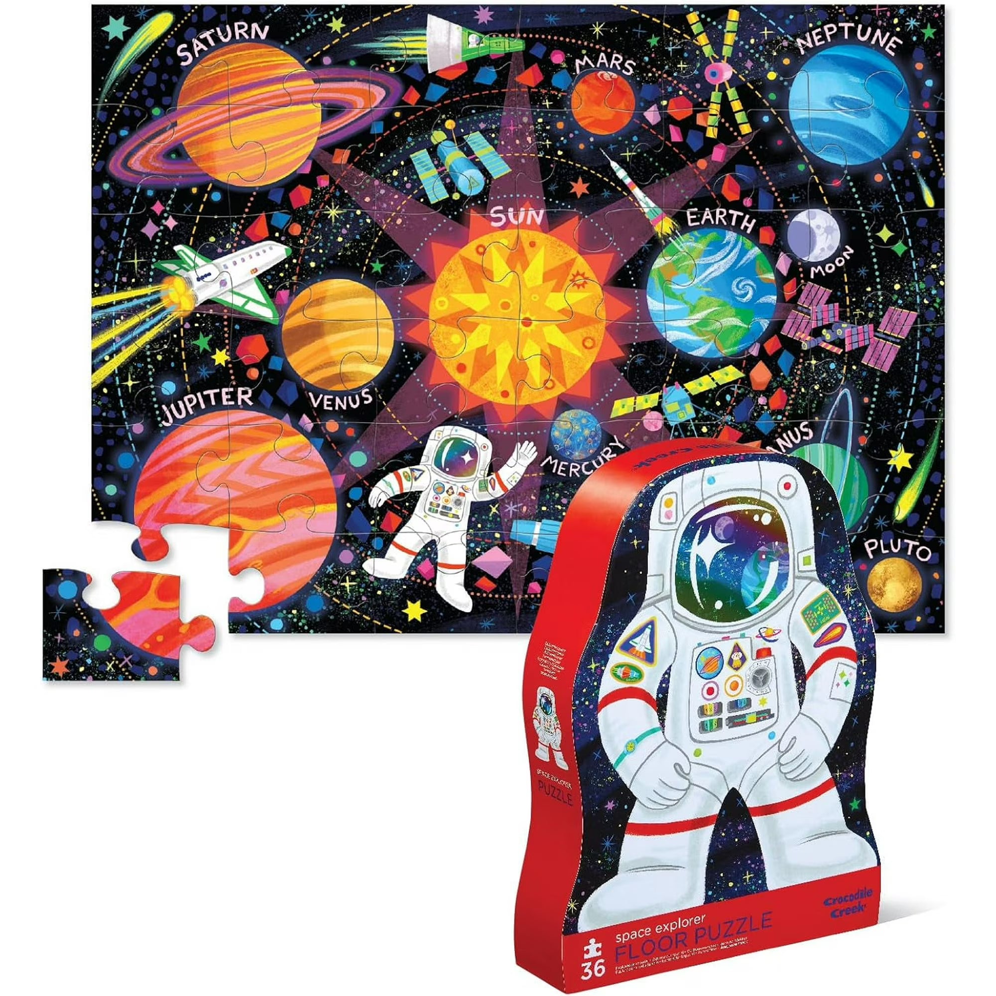 Space Explorer Floor Puzzle