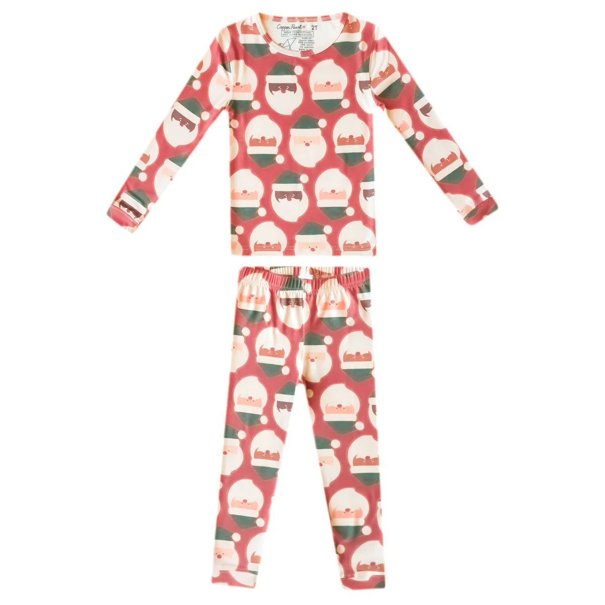 Claus 2 Piece Long Sleeve Pajama Set