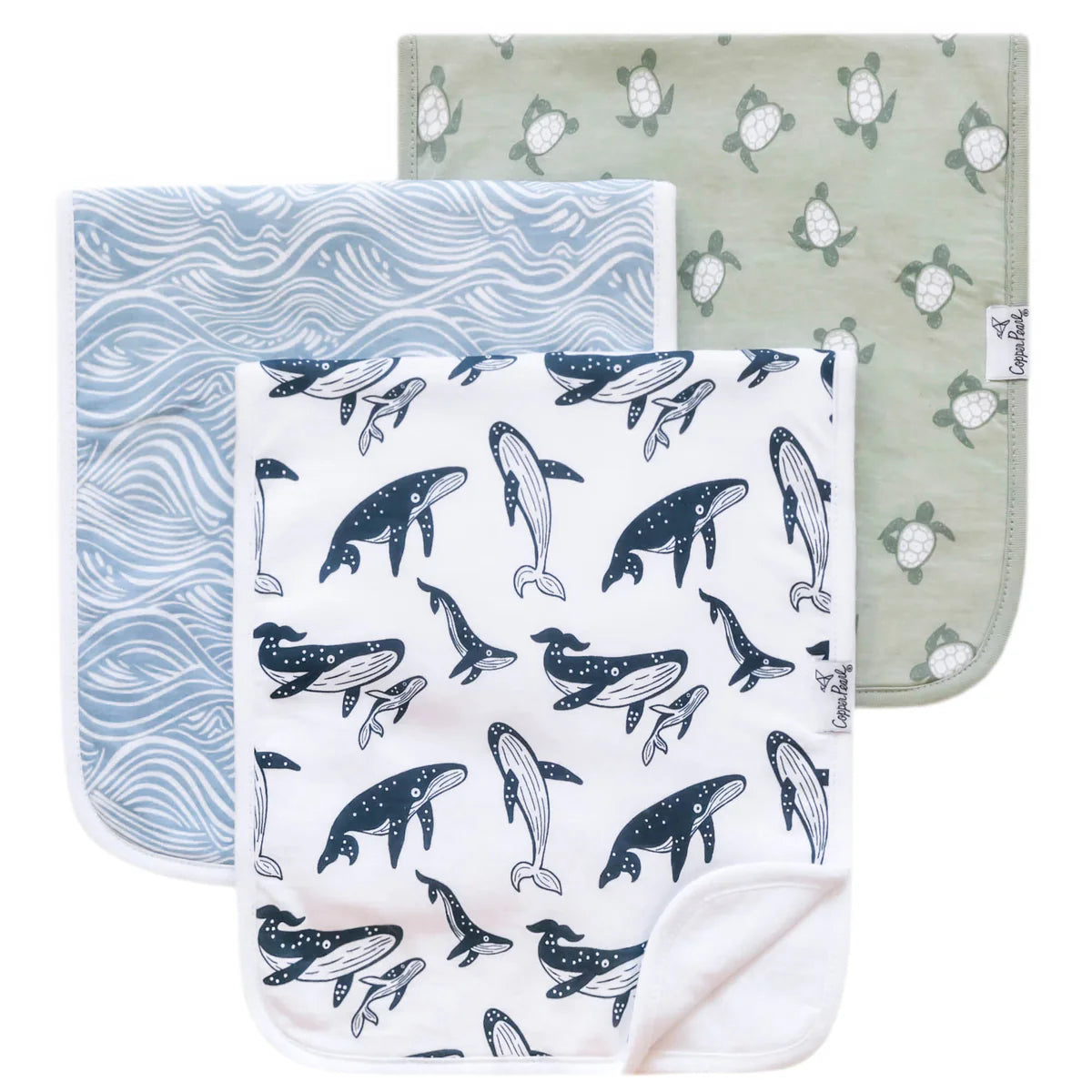 Cove Burp Cloth Set (3 Pack)