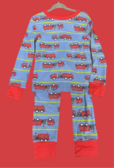 TAHARI 4Pc fire fighter pjs set 4T