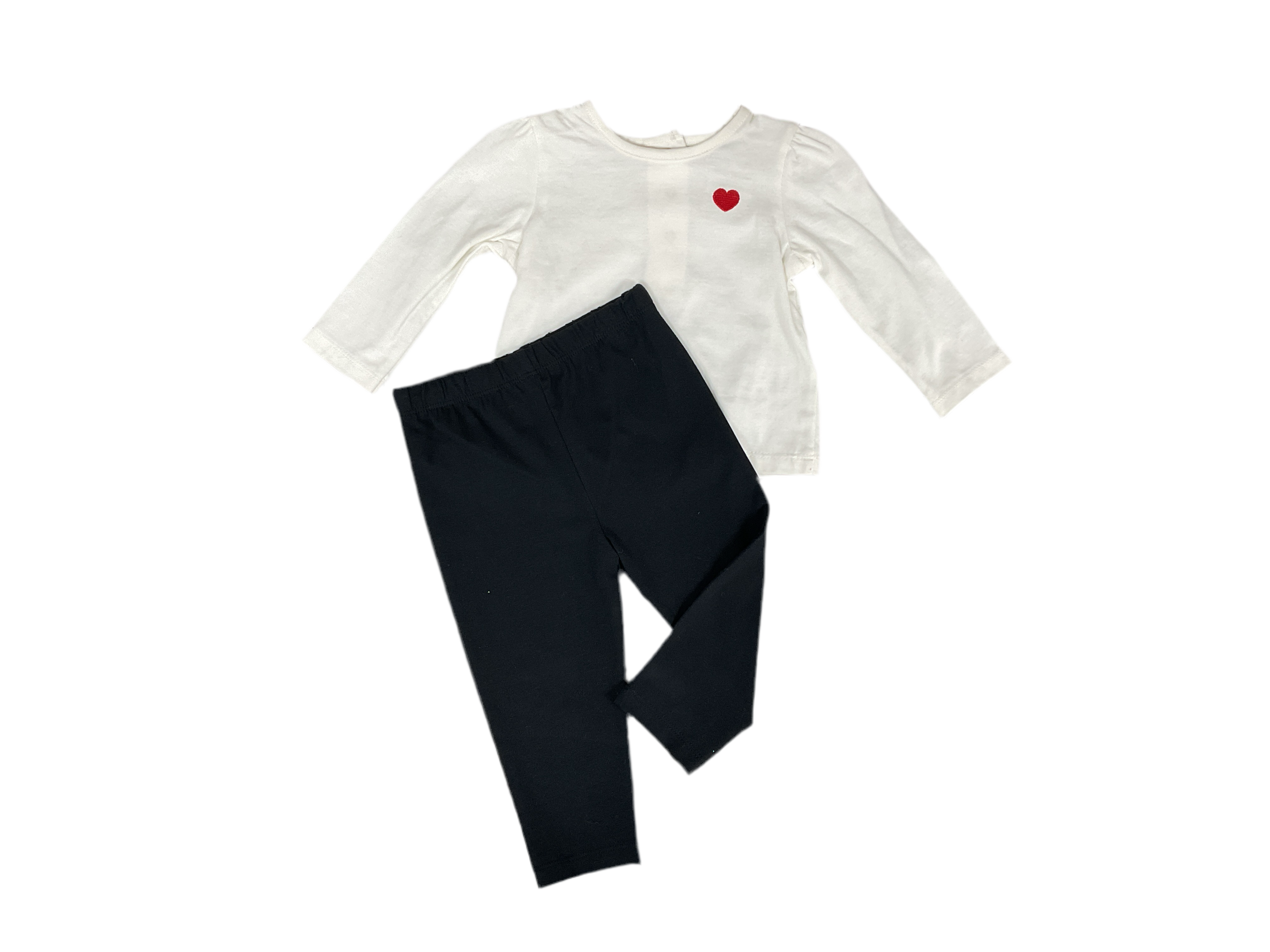 Little Me-Heart 2PC Outfit