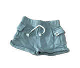 Rabbit + Bear - Blue Shorts