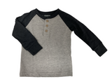 CR Sports- Contrast Raglan Long Sleeve Henely