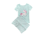 Little Me- 4 Piece Unicorn Pajama Set