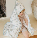 Copper Pearl | Star Wars Grogu Premium Baby Knit Hooded Towel