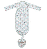 Copper Pearl | Newborn Knotted Gown - Mickey Mouse and Friends