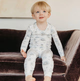 Copper Pearl | 2pc Long Sleeve Pajama Set - Star Wars Grogu