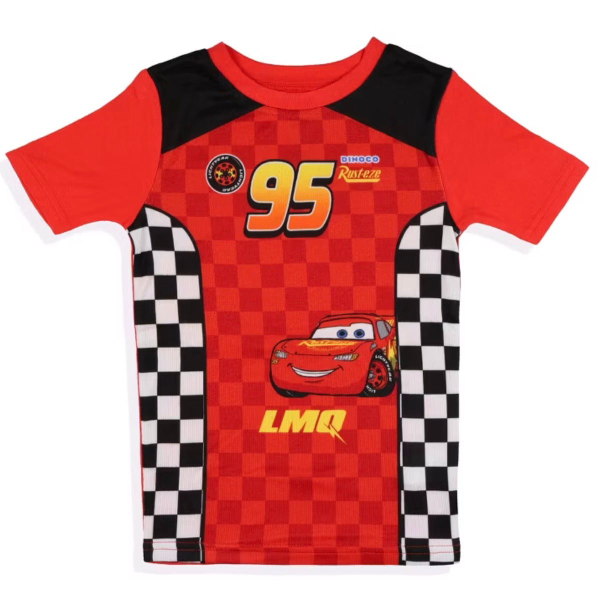 Disney Pixar | 2Pc Short Sleeve Pjs - Lightning McQueen