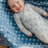 Copper Pearl | Newborn Knotted Gown - Mickey Mouse and Friends