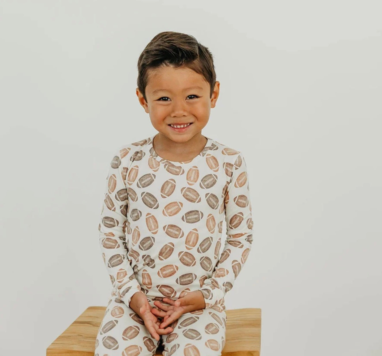 Copper Pearl | 2pc Long Sleeve Pajama Set - Blitz