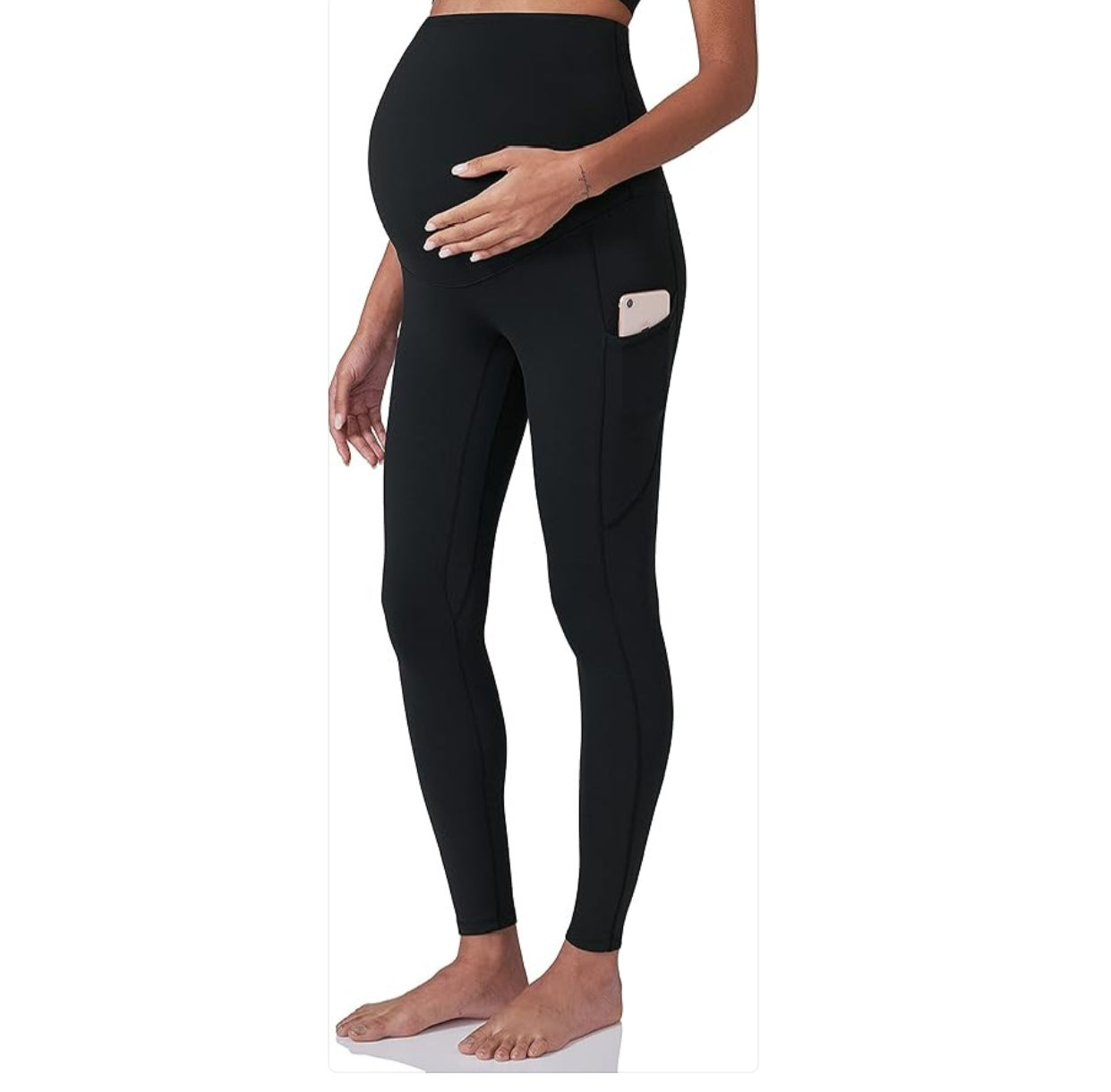 Women’s Black Maternity Leggings