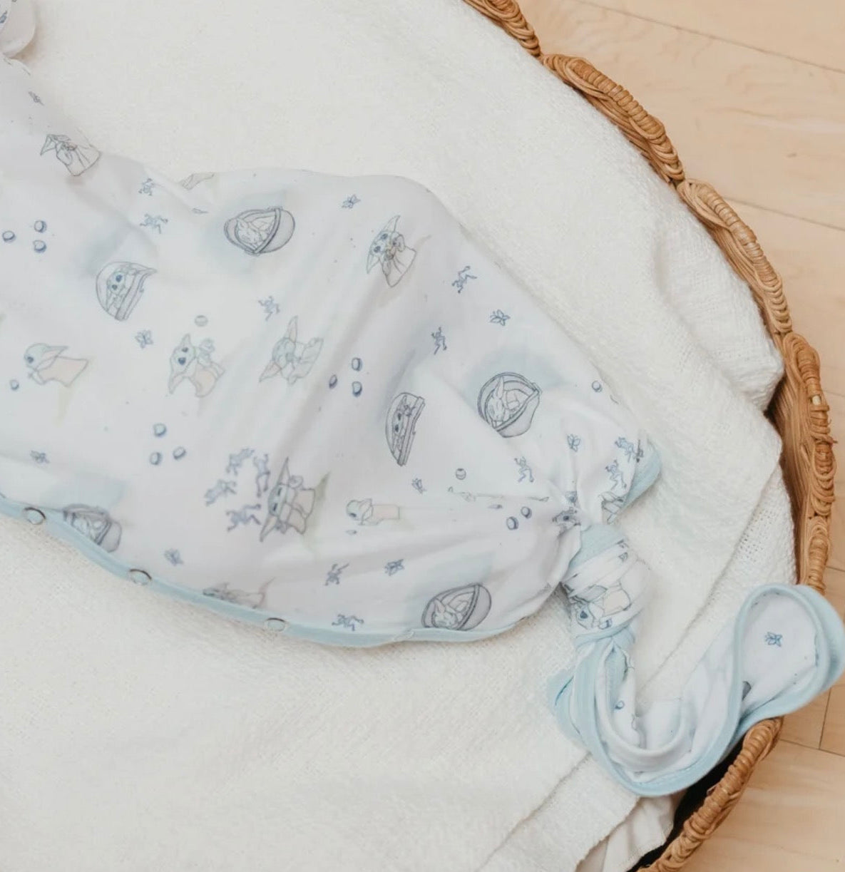 Copper Pearl | Newborn Knotted Gown - Star Wars Grogu