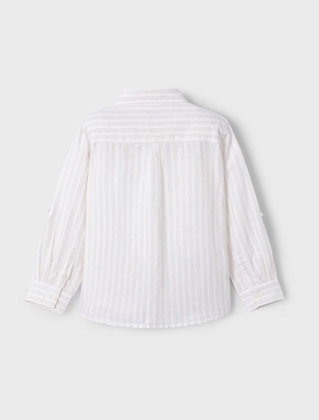 MAYORAL | Boy Long Sleeve Linen Shirt