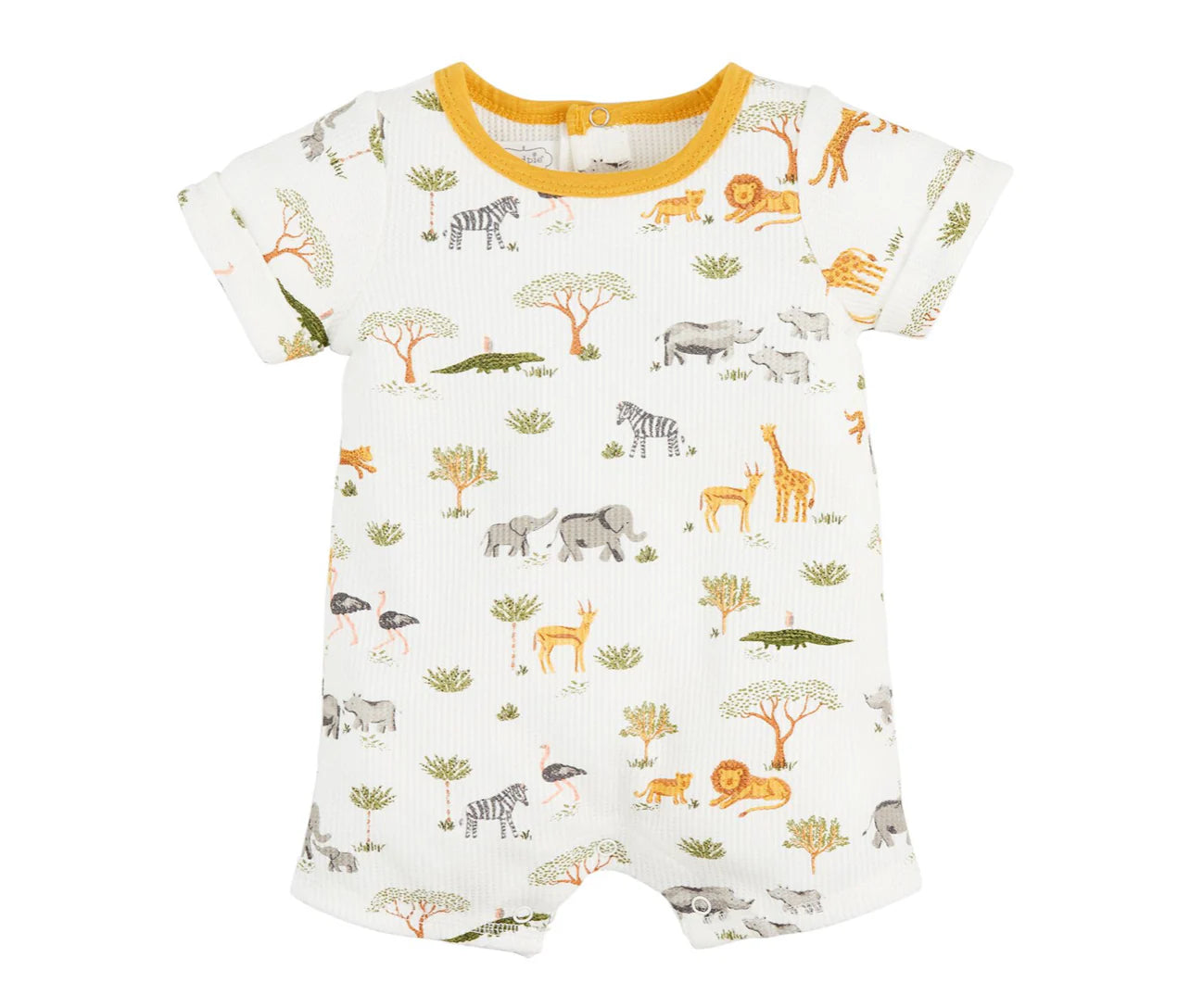 Safari Print Shortall-9-12M