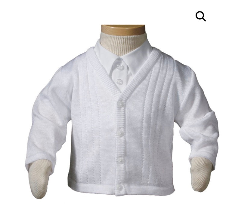 Boys Everett 1Pc 100% Cotton Sweater - 18M