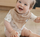 Copper Pearl | Baby Bandana Bibs - Wilder