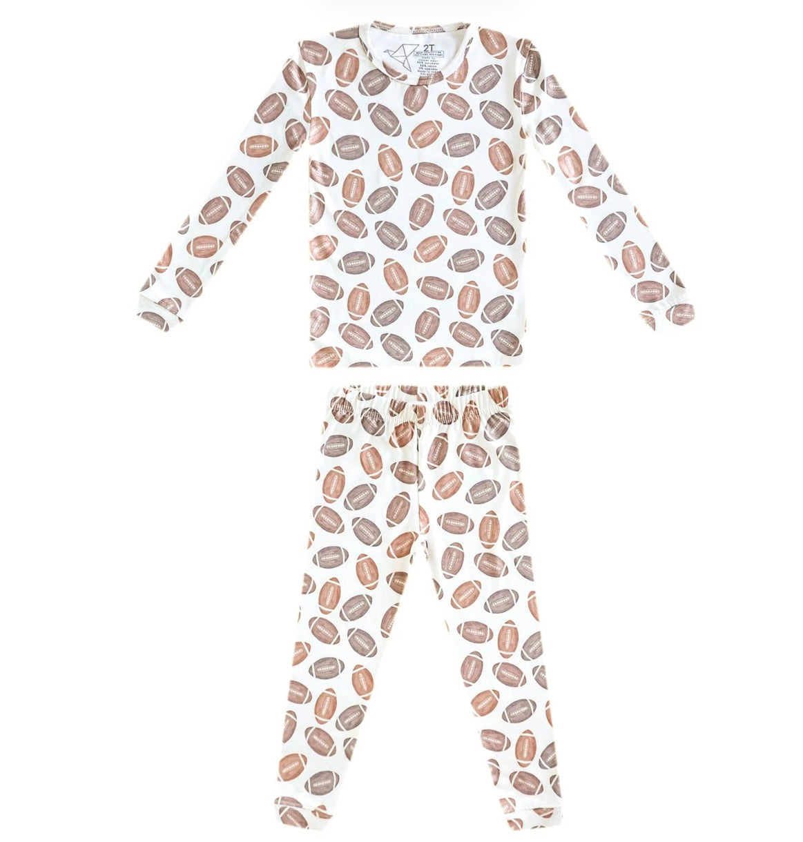 Copper Pearl | 2pc Long Sleeve Pajama Set - Blitz
