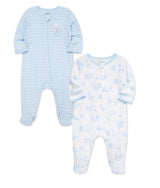 Playful Bear 2Pk Footies
