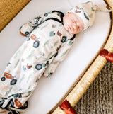 Copper Pearl | 0/4M Knotted Gown - Jo