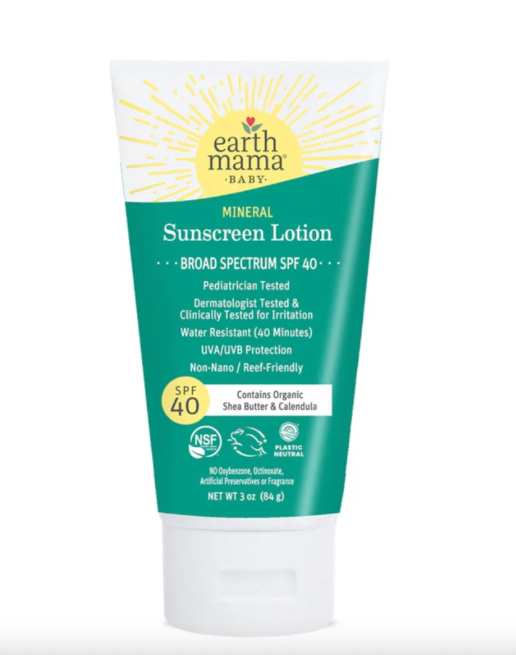 Baby Mineral Sunscreen Lotion (Broad Spectrum SPF 40)