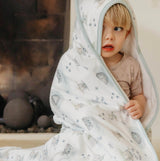 Copper Pearl | Star Wars Grogu Premium Baby Knit Hooded Towel