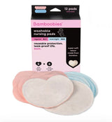 Bamboobies | 12 Pack Washable Nursing Pads - Regular & Overnight