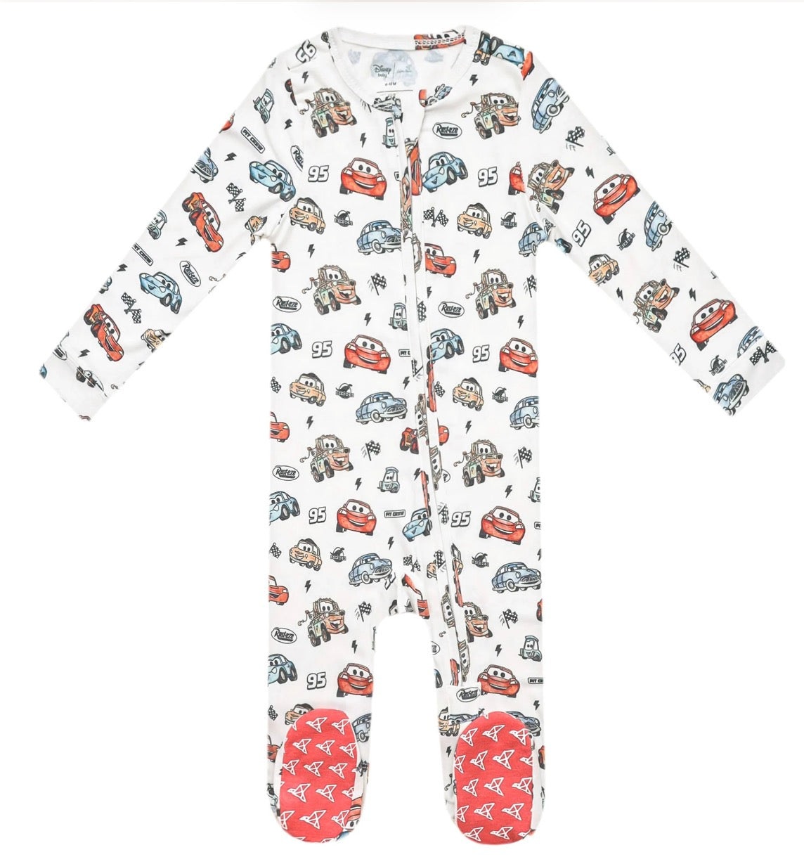 Copper Pearl | Zip-Up Footie Pajama - Disney Pixar Cars