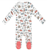 Copper Pearl | Zip-Up Footie Pajama - Disney Pixar Cars