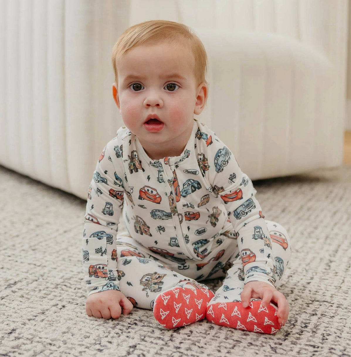 Copper Pearl | Zip-Up Footie Pajama - Disney Pixar Cars