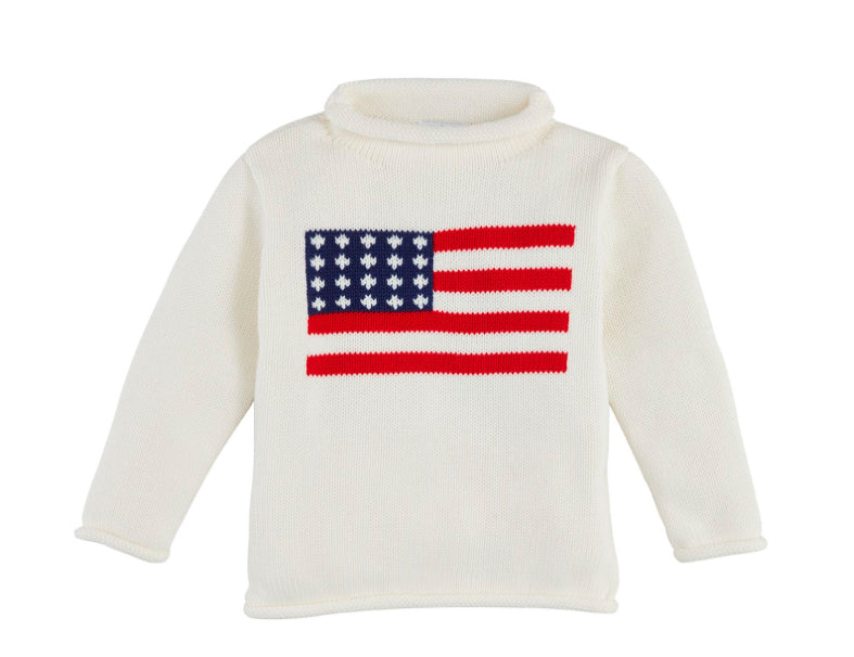 Mud Pie Flag Roll neck Sweater