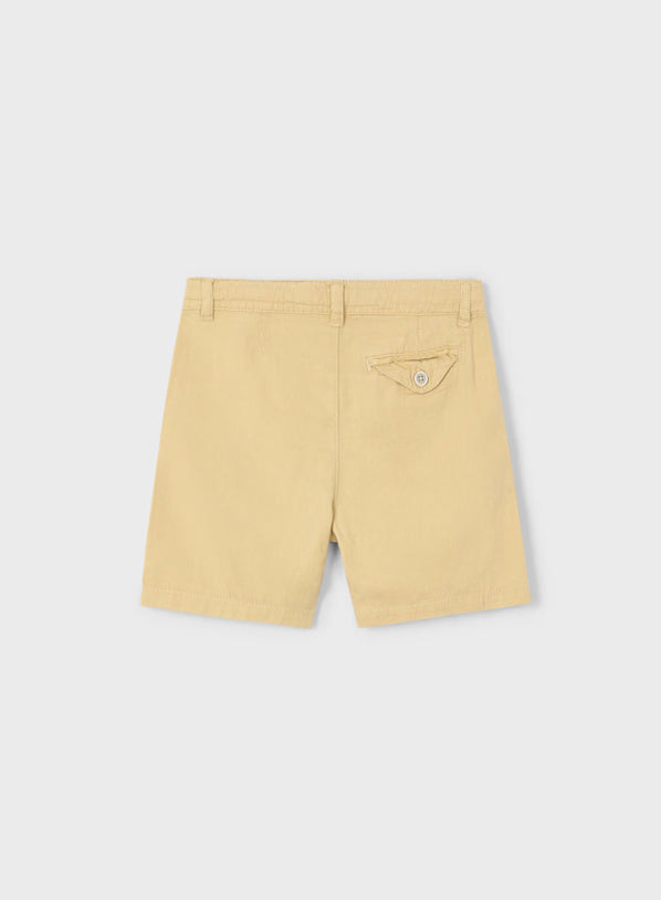 MAYORAL | Boy Drawstring Linen Shorts - Galleta